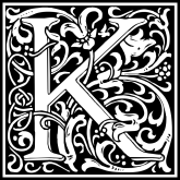 william-morris-letter-k