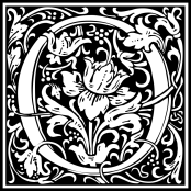 william-morris-letter-o