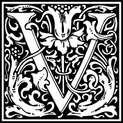 william-morris-letter-v